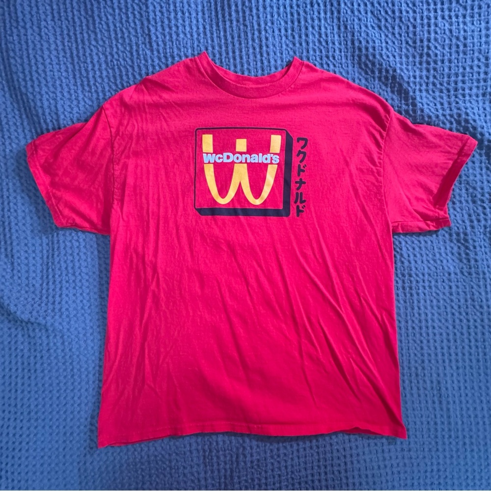 WcDonald's Red Logo Short Sleeve Tee